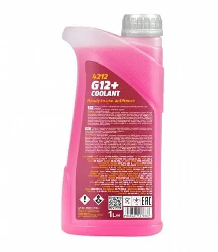 MANNOL 4212 G12 + Ready to USE COOLANT Antifreeze