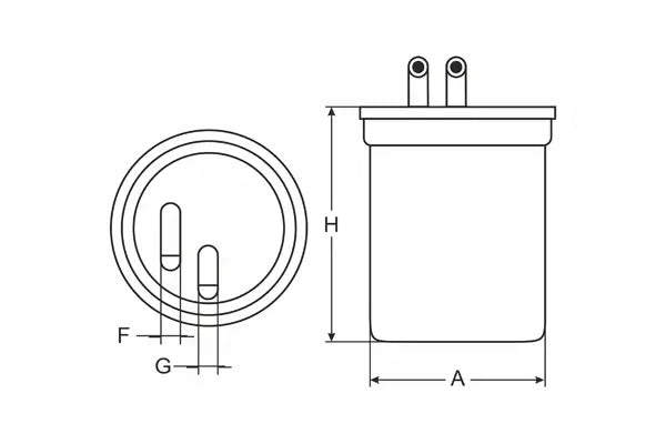 ST 6171 Fuel filter | Imported from Germany