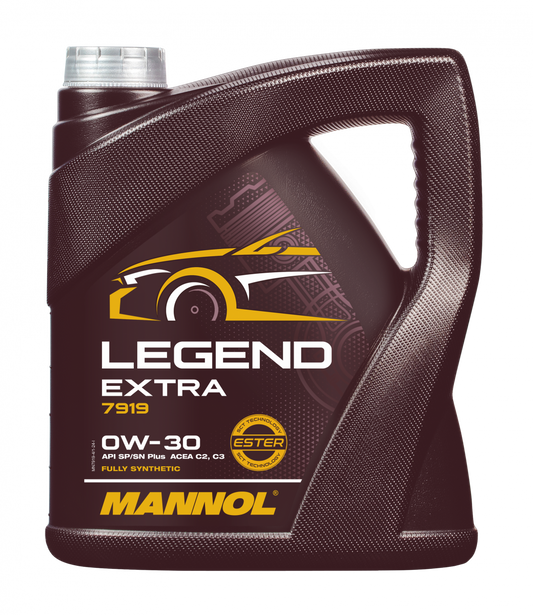 MANNOL 7919 Legend Extra 0W-30 Engine Oil for Superior Engine Performance