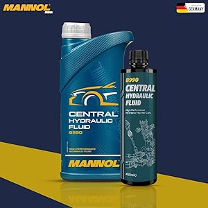 MANNOL Central Hydraulic Fluid 8990 for Car Hydraulic Systems