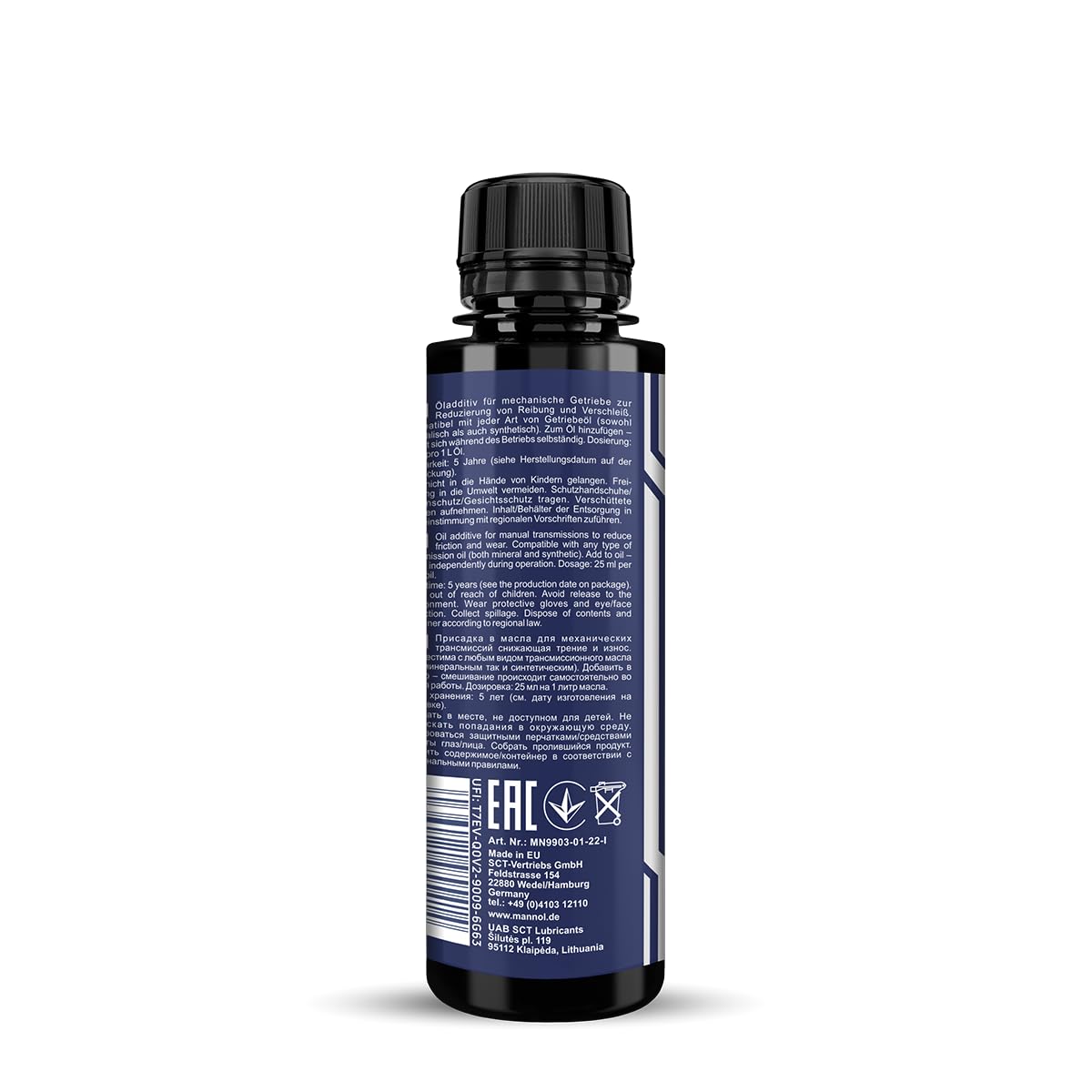 MANNOL 9903 Manual Gearbox ADDITIVE for manual transmissions, rear axles, transfer cases and manual steering systems