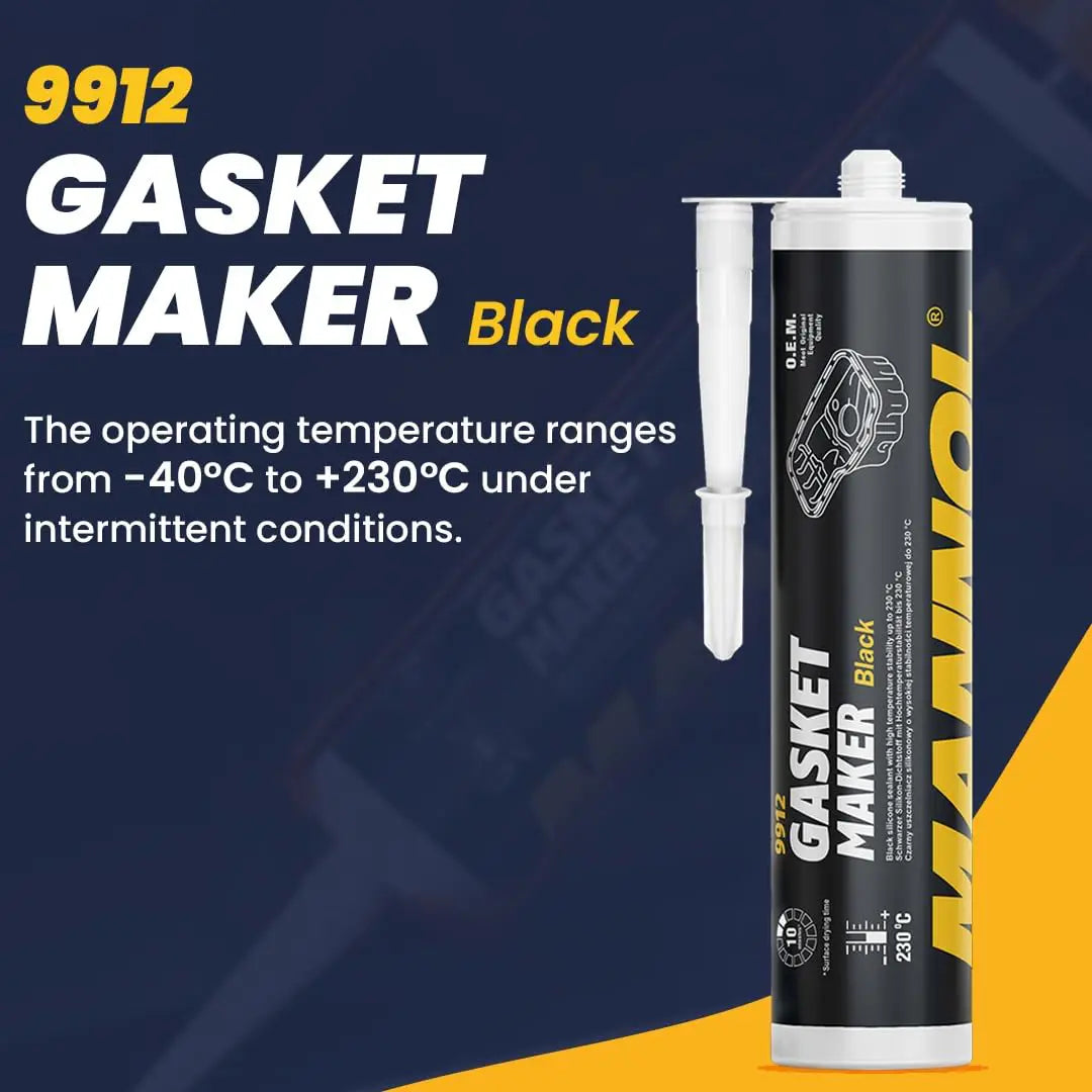 MANNOL Gasket Maker Black 9912 310 ml| Imported from Germany