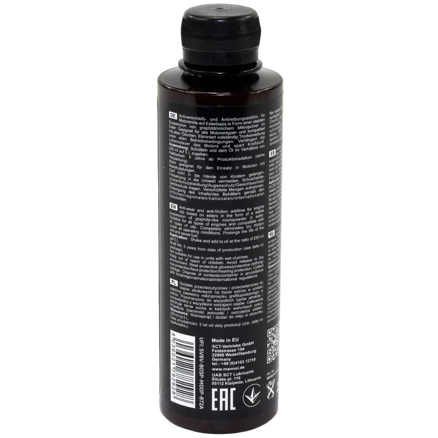 MANNOL Ceramo Ester 9829 (250 ML)|ENGINE PROTECTION ADDITIVE |Diesel and petrol|Four-stroke,two-stroke |Prevent deposits|Reduce fuel consumption|Engine noise IMPORTED FROM GERMANY 250 ML (1)