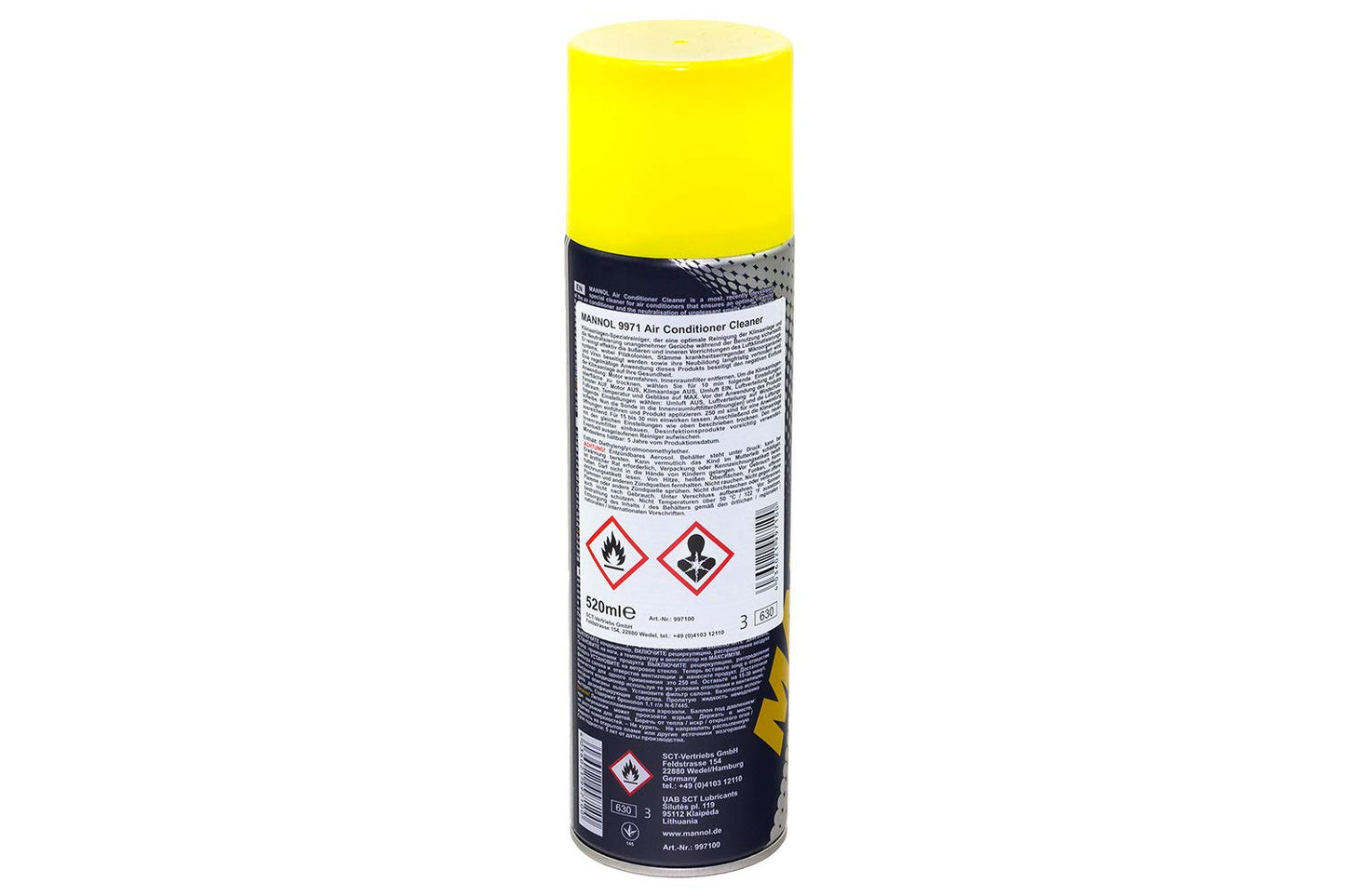 MANNOL 9971 Air Conditioner Cleaner | Filter Cleaner | Car AC Cleaner | Foam Cleaner | Coil Cleaner | Imported from Germany(520ML) (1)