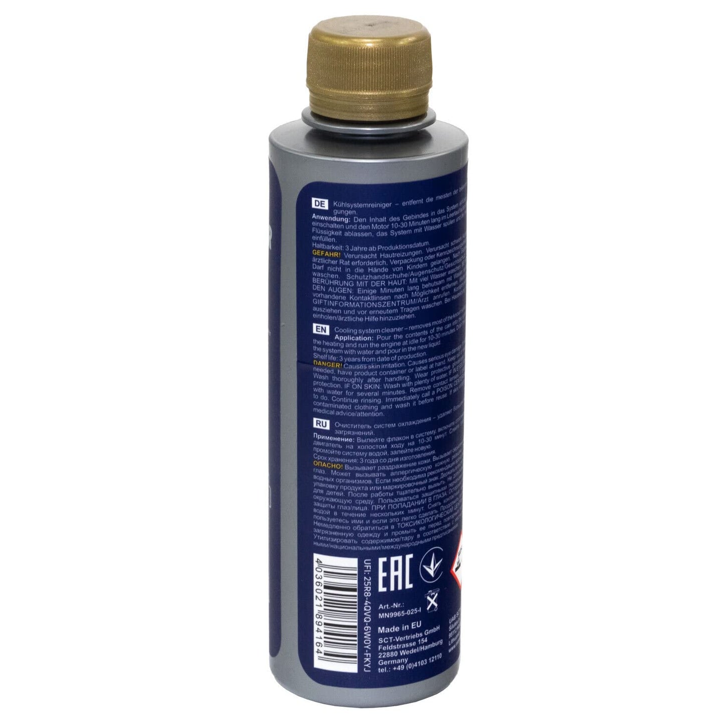 MANNOL 9965 Radiator Flush Universal COOLANT System Cleaner 250 ML Imported from Germany