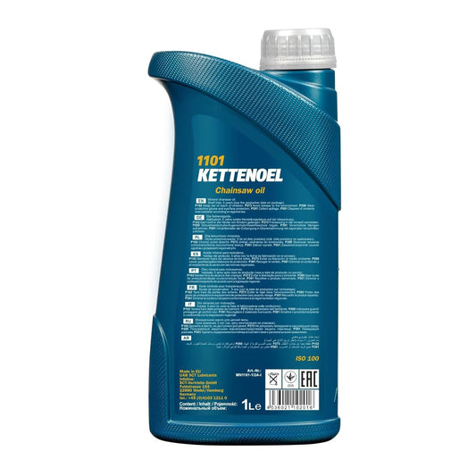 MANNOL 1101 CHAINSAW OIL KETTENOEL SAW CUTTING CHAINS 1 LITRE IMPORTED FROM GERMANY