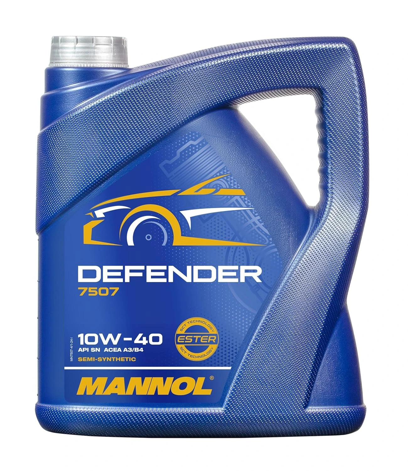 MANNOL 7507 Defender 10W-40 Semi-Synthetic Engine Oil