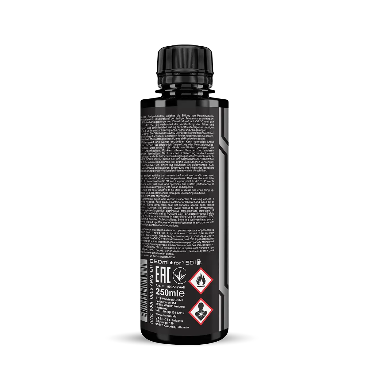 MANNOL 9992 (250ML) Diesel Ester DE-ICER - 250ML | Imported from Germany