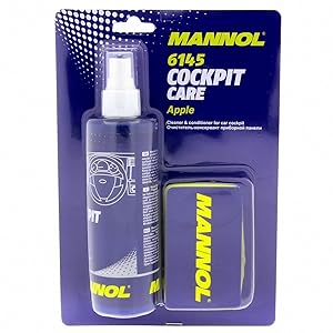 MANNOL 6145 Cockpit Care Apple Cleaner for Car Imported from Germany(250ml)