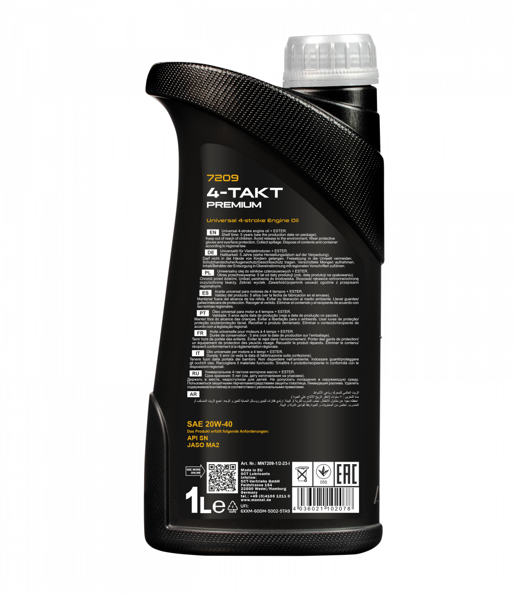 MANNOL 4-Takt Premium 20W-40 7209