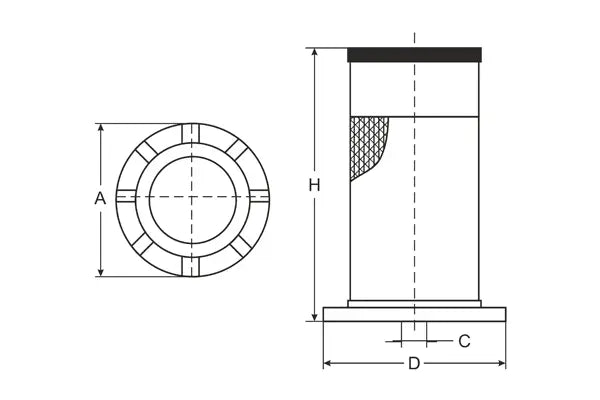 SCT Germany SC 7083 P Fuel Filter| Imported from Germany