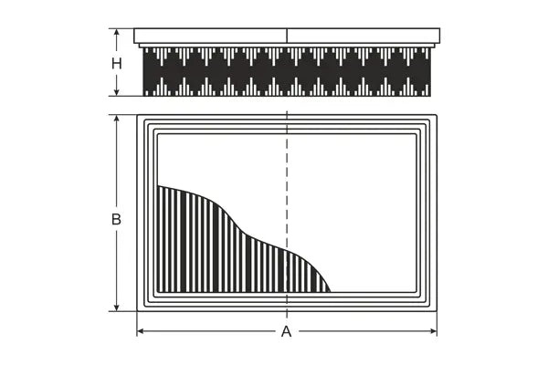 SCT Germany 2318 Premium Air Filter| Imported from Germany