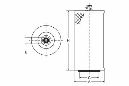 SCT Germany SH 408 Oil Filter