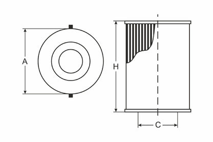 SCT Germany SH 4088 L Oil Filter