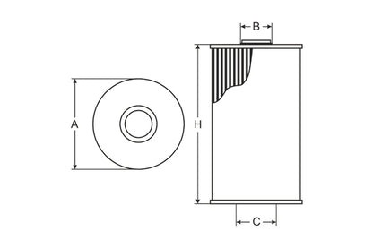 SCT Germany SH 4031 P Oil Filter