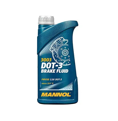 MANNOL 3003 DOT-3 Synthetic Brake Fluid | Imported from Germany
