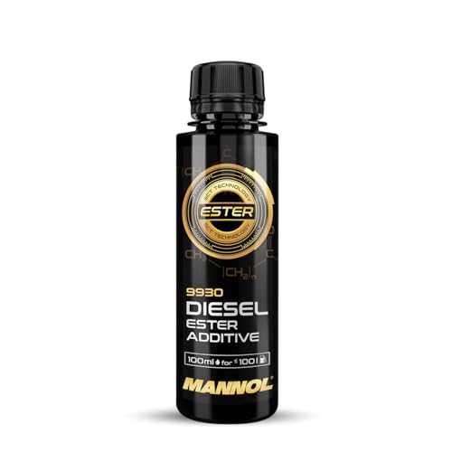 MANNOL 9930 (1L) Diesel Ester ADDITIVE Increases CETANE Rate Reduces Emissions Saves Fuel EXTENDS Engine Life 1 :1000 Concentration 10 ML for 10 Litre Imported from Germany (1, 1L)
