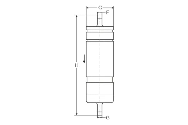 SCT ST6137 Fuel Filter - Premium Quality Imported from Germany