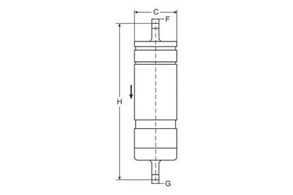 SCT ST6137 Fuel Filter - Premium Quality Imported from Germany