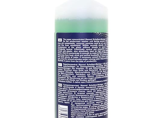 MANNOL 5022 Scheiben Reiniger - Car Glass, Window, Multi-Surface Glass Cleaner (250ml)