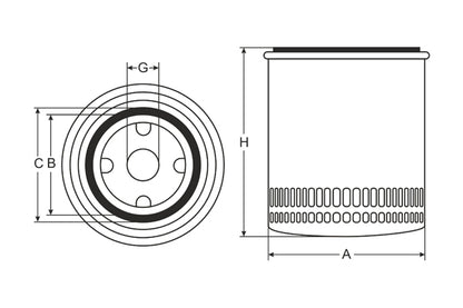 SCT Germany SM 104 Oil Filter