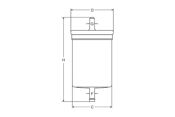 SCT Germany ST 6108 Fuel Filter