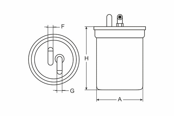 SCT Germany ST 391 Fuel Filter