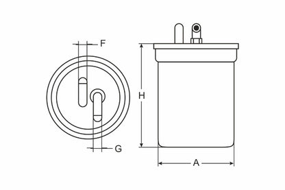 SCT Germany ST 391 Fuel Filter