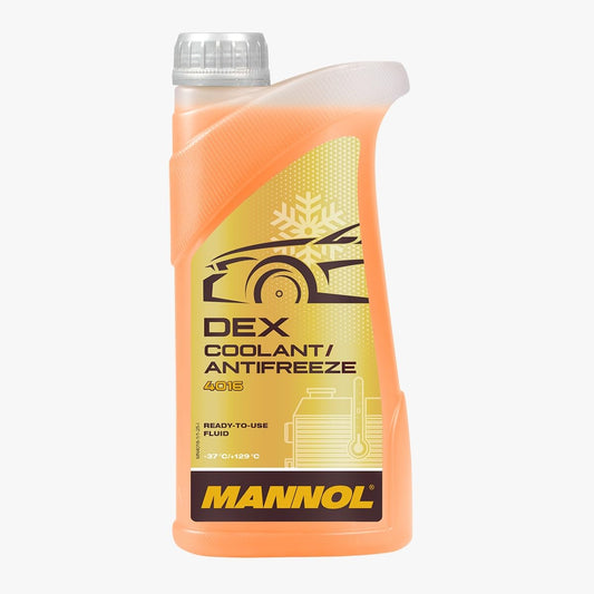 Mannol 4016 Ready-to-use Antifreeze Coolant (1L) - Oat (Organic Acid Technology) Carboxylate-Based Long Life Upto 240,000 km