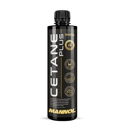 MANNOL 9955 Cetane Plus Diesel Additive (450ml) – Boosts Cetane Number & Cleans Fuel System for All Diesel Engines