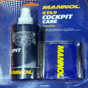 MANNOL 6149 Cockpit Care Vanilla Cleaner for Car Imported from Germany(250ML)