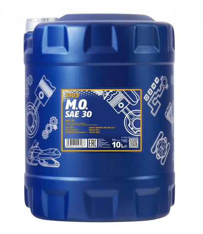 MANNOL 3103 M.O. SAE 30 API CH-4 Mineral Engine Oil for Heavy-Load Diesel Engines