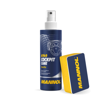 MANNOL 6149 Cockpit Care Vanilla Cleaner for Car Imported from Germany(250ML)