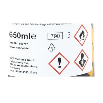 MANNOL 9919 Anticor Schwarz | Anti-corrosion & Anti-gravel | Rust Control | Industrial Coating | Heavy-Duty Anti-Corrosion | Imported From Germany(650ml)