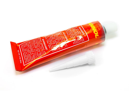MANNOL 9914 Red Gasket Maker Silicone Sealant | High-Temperature Flexible Gasket 85g