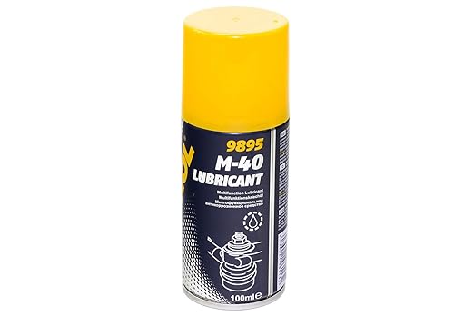 MANNOL 9895 M-40 Lubricant|Multipurpose Spray | Rust Remover | Stain Remover | Moisture | Degreaser | Home & Vehicle Maintenance | Imported From Germany(100ml)