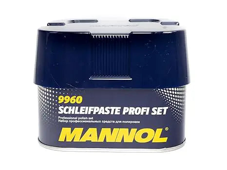 MANNOL 9960 Schleifpaste Profi Set | Imported from Germany