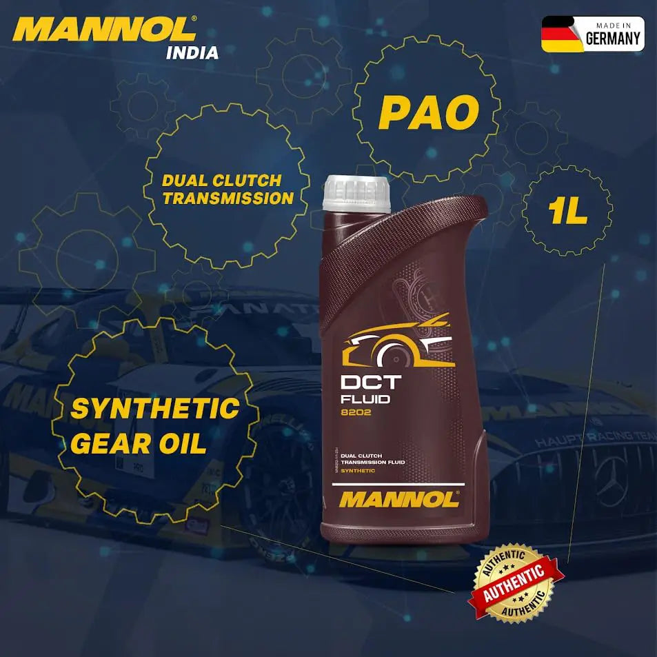 MANNOL 8202 DCT DSG Dual Clutch Transmission Oil - High-Performance Gearbox Fluid | Imported from Germany