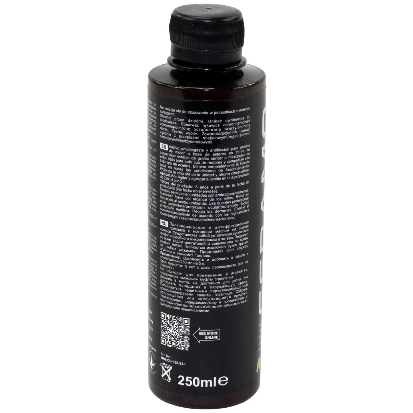 MANNOL Ceramo Ester 9829 (250 ML)|ENGINE PROTECTION ADDITIVE |Diesel and petrol|Four-stroke,two-stroke |Prevent deposits|Reduce fuel consumption|Engine noise IMPORTED FROM GERMANY 250 ML (1)