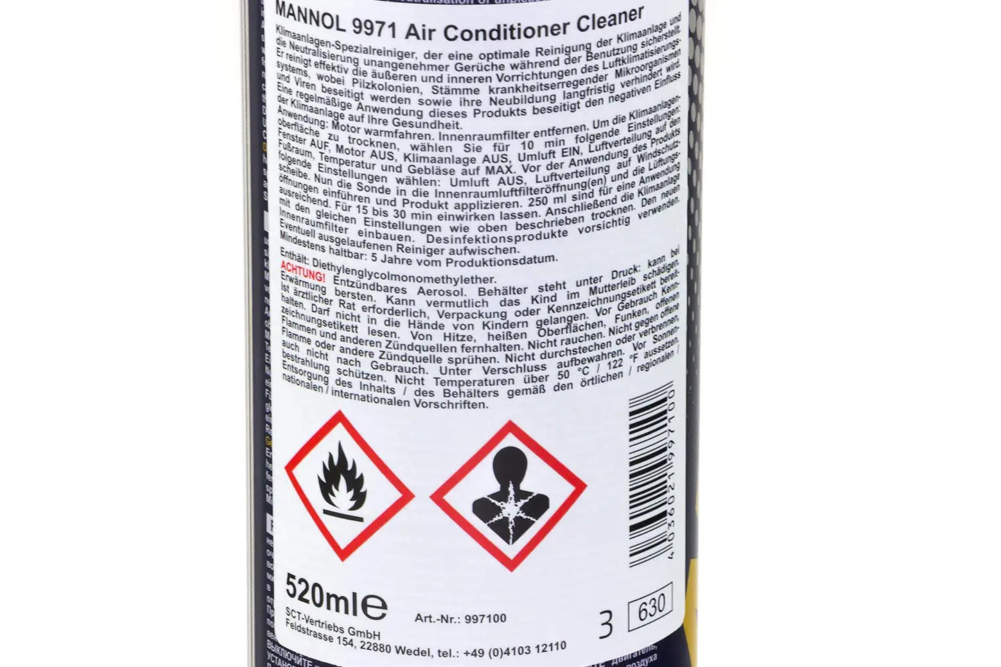 MANNOL 9971 Air Conditioner Cleaner | Imported from Germany