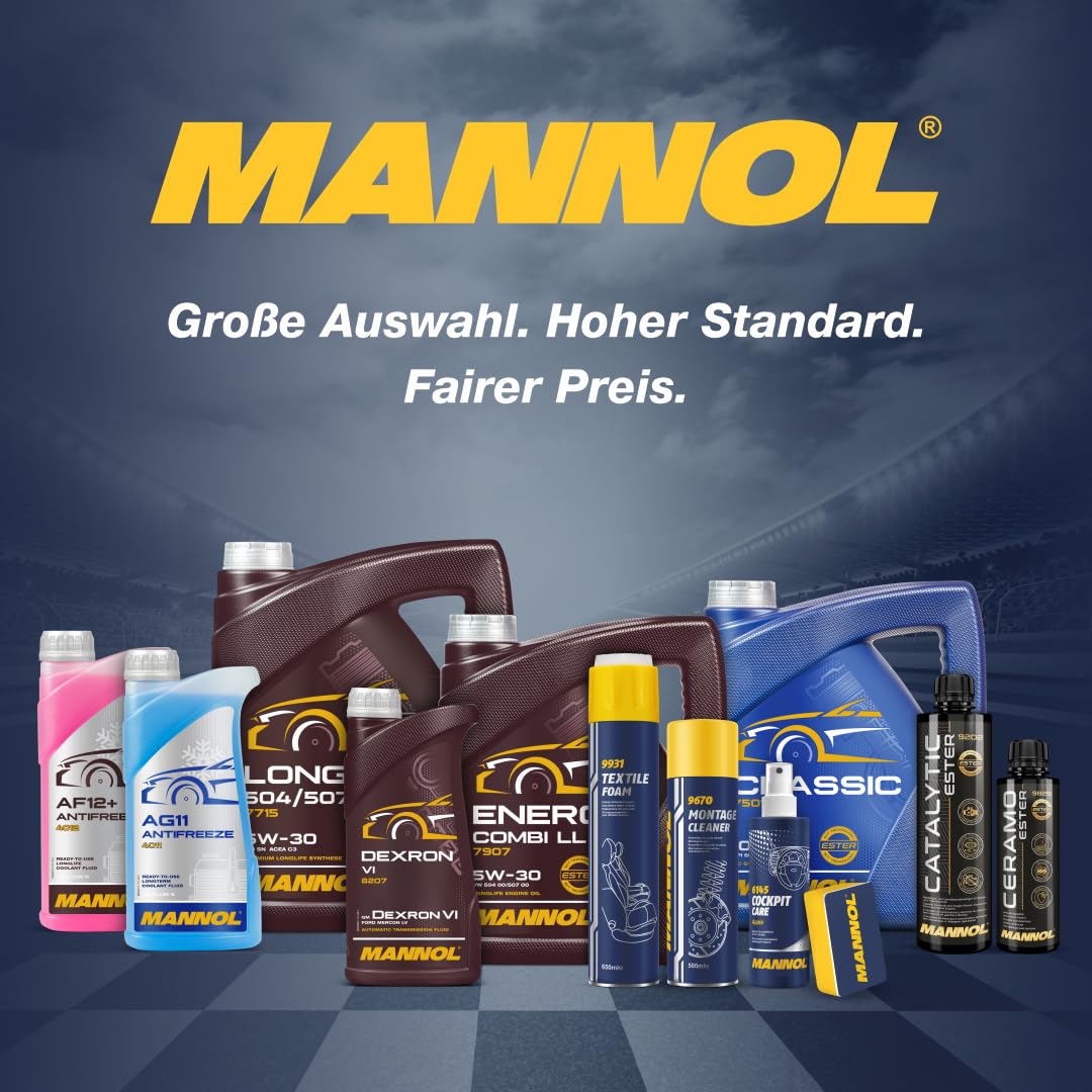 MANNOL 9956 Diesel Jet Cleaner | Injector Cleaner | Nozzle Cleaner | Recommended for Engines with Starting Problems | Erratic Performance | Prevents costly Repairs Imported from Germany 250 ML
