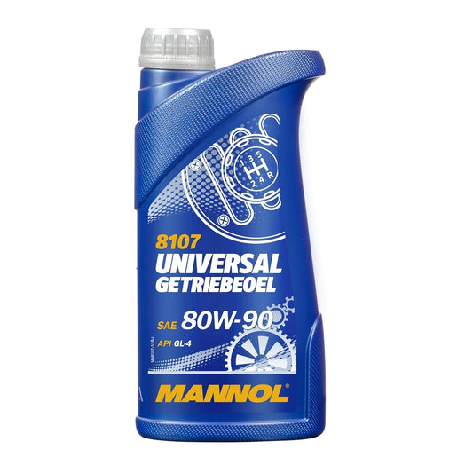 MANNOL 8107 UNIVERSAL GETRIEBEOEL SAE 80W-90 API GL4 IMPORTED FROM GERMANY (1l)