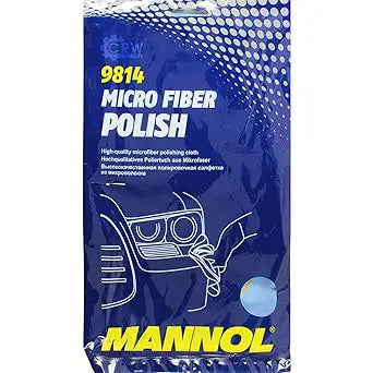 MANNOL 9814 Micro Fiber Polish Cloth For Car & Bike Other Vehicles| Imported from Germany