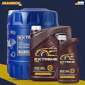 Mannol 7915 5W-40 Engine Oil - Extreme SAE 5W-40 ACEA A3/B4 Ester Synthetic | Imported from Germany