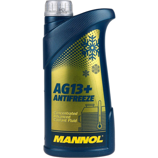 MANNOL 4114 AG13+ Antifreeze Concentrated | Advanced Coolant Fluid | SAE J1034