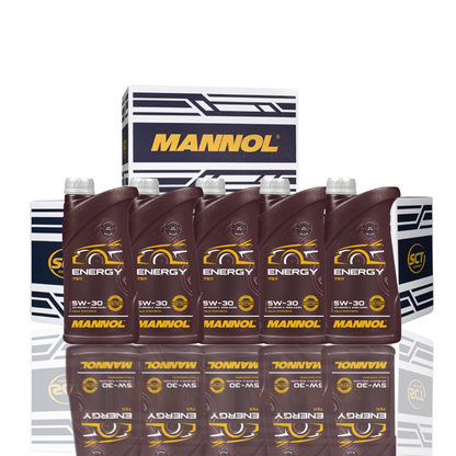 Premium 5W-30 Fully Synthetic Engine oil || MANNOL 7511 Energy || 20QTY(1L)