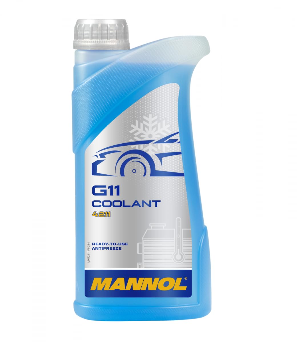 MANNOL 4211 G11 COOLANT Ready-to-Antifreeze Imported from Germany 1 L