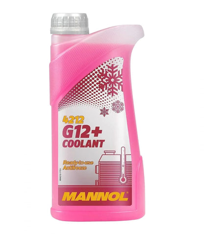 MANNOL-4212 G12 Ready to Use Coolant Antifreeze  for Optimal Engine Protection | Imported from Germany