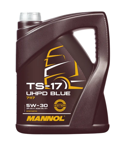 MANNOL 7117 TS-17 UHPD 5W-30 Blue| Imported from Germany