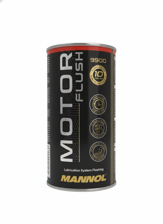 MANNOL 9900 Motor Flush | Petrol and Diesel engines | Imported from Germany - 350 ML